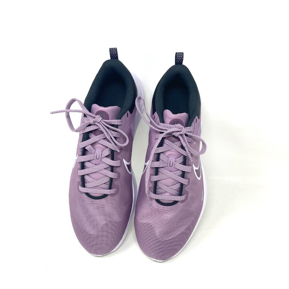 💖MEGA SALE💖Nike Downshifter 12   Purple Black White Women's  Mesh DD9294 500 - Picture 6 of 9